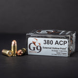 G9 Defense 380 ACP 70gr EHP (External Hollow Point)